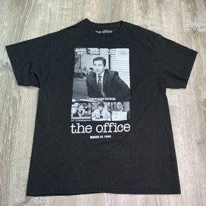The Office TV Series Debut Shirt Mens Black Size Large